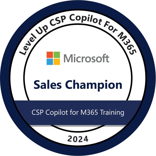 Level Up CSP Sales Champion