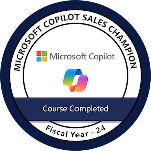 Copilot Sales Champion FY24